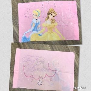 Vtg Disney Princess Pillowcase (1)